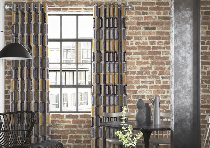 Soho, Ochre - Made to Measure Curtains - Image 3